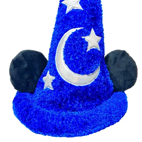 Vintage Walt Disney World Sorcerer Mickey Wizard Hat With Mouse Ears - Picture 3 of 8